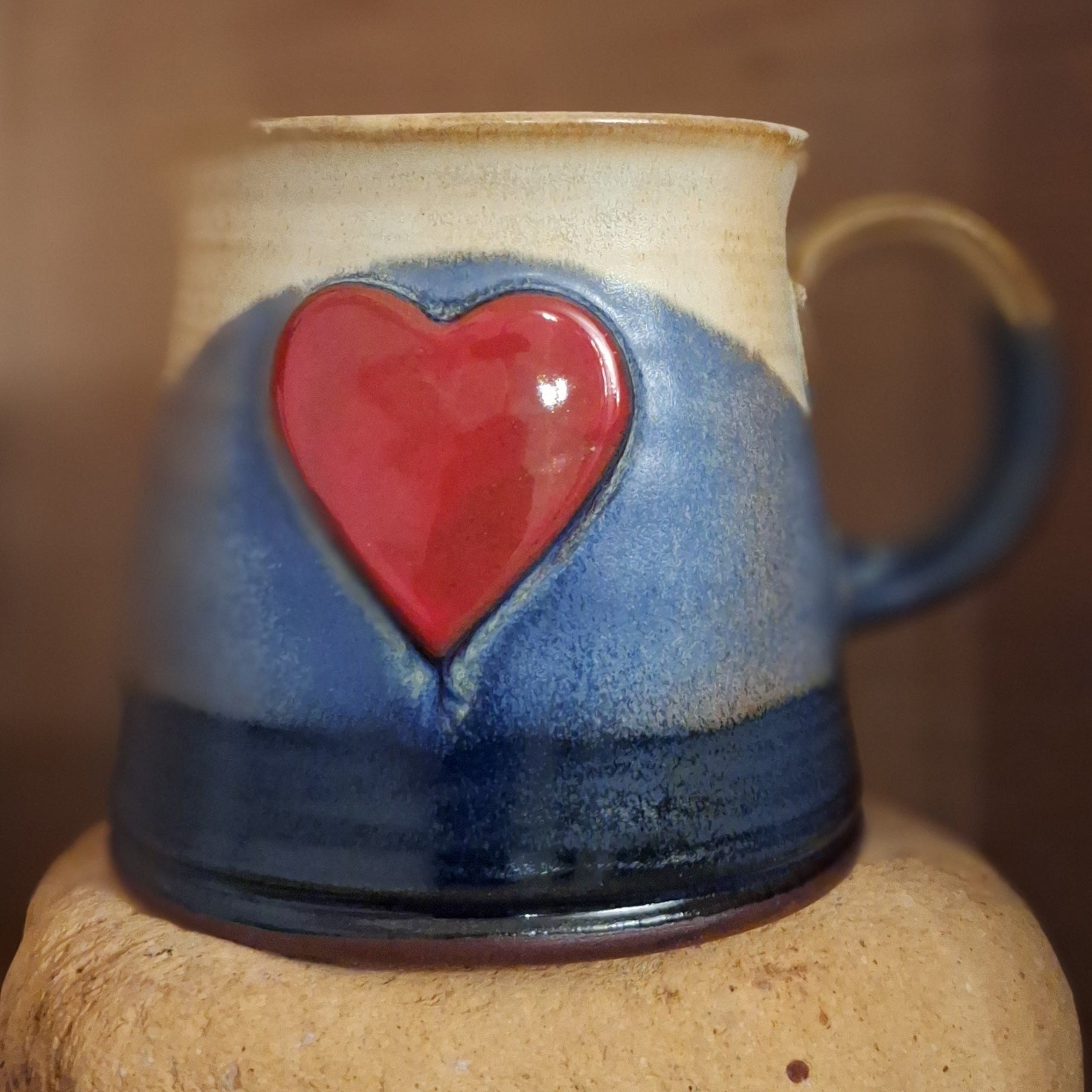 Herz-Becher „Abendgrau“