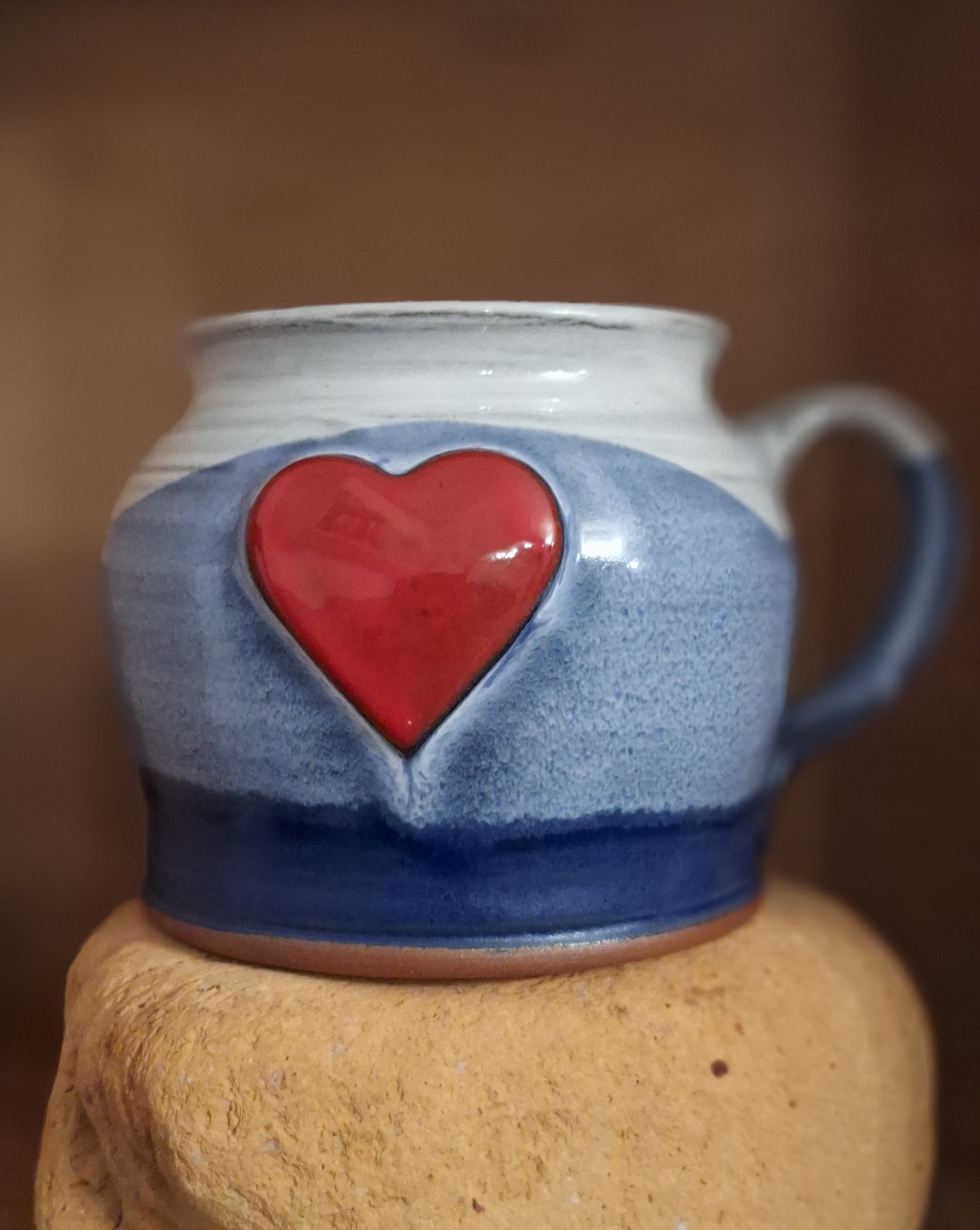 Herz-Becher „Küstenblau 1"